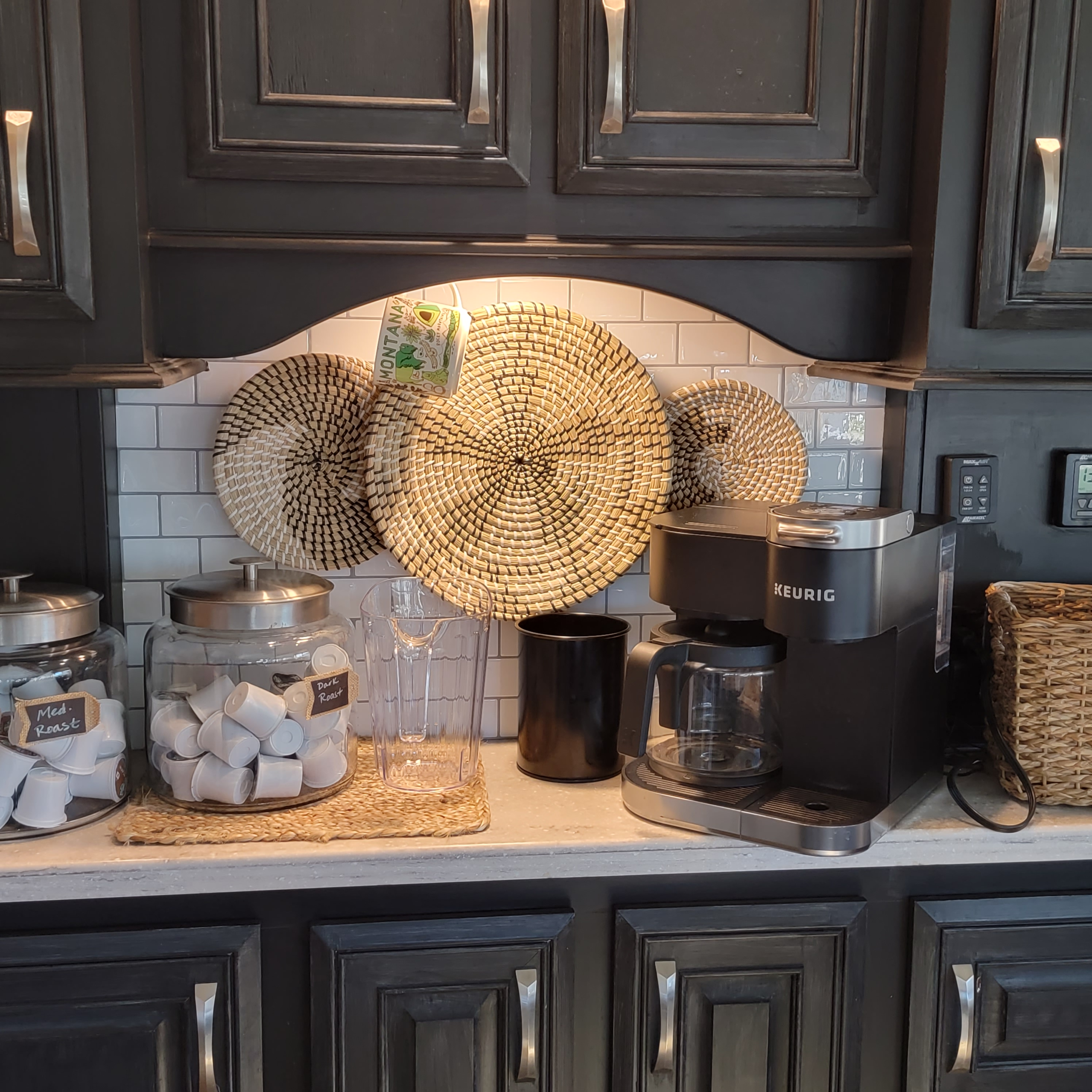 Homer the RV kitchen update finished look