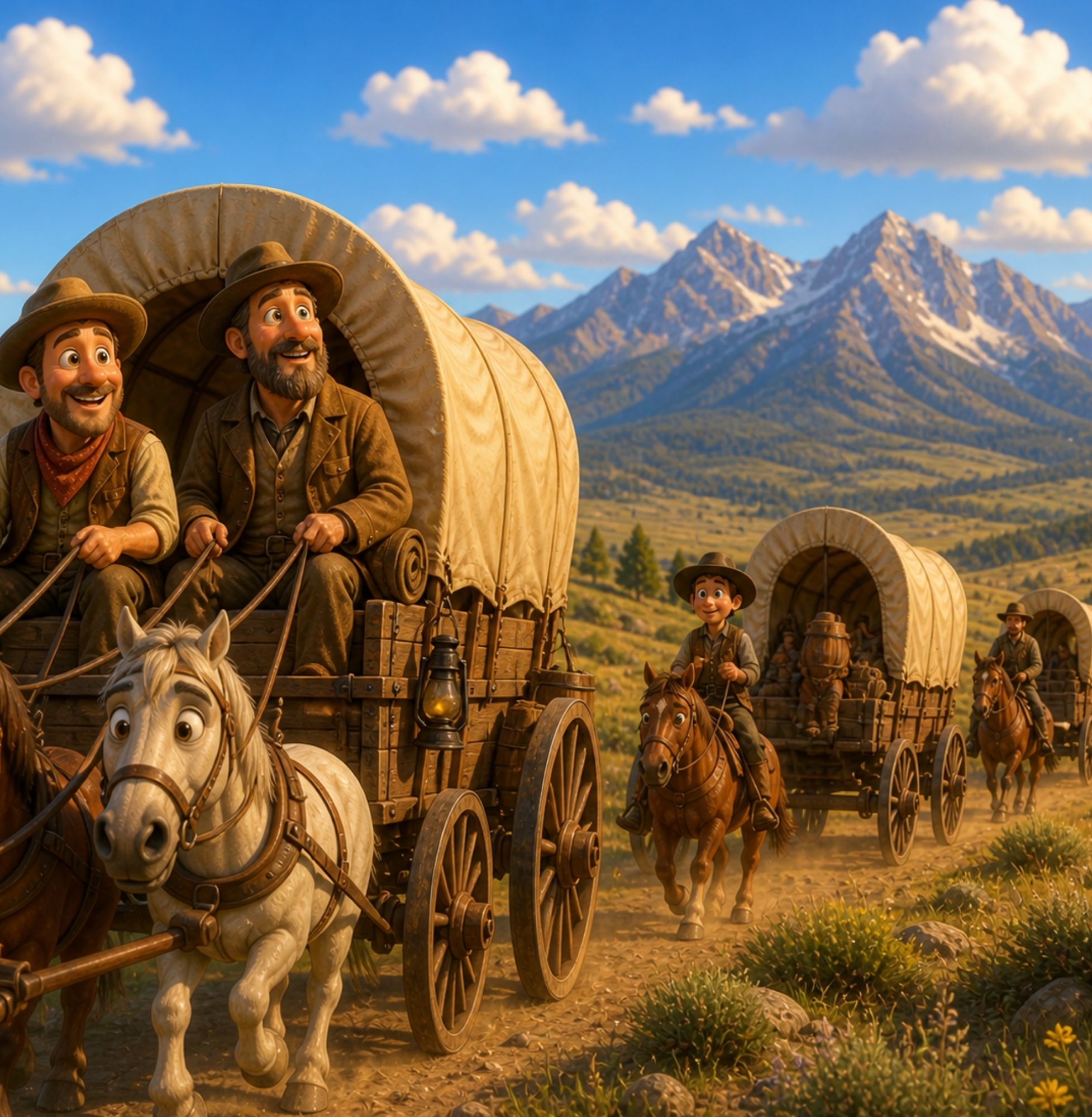 Grandma and Grandpa's Traveling House in Montana content