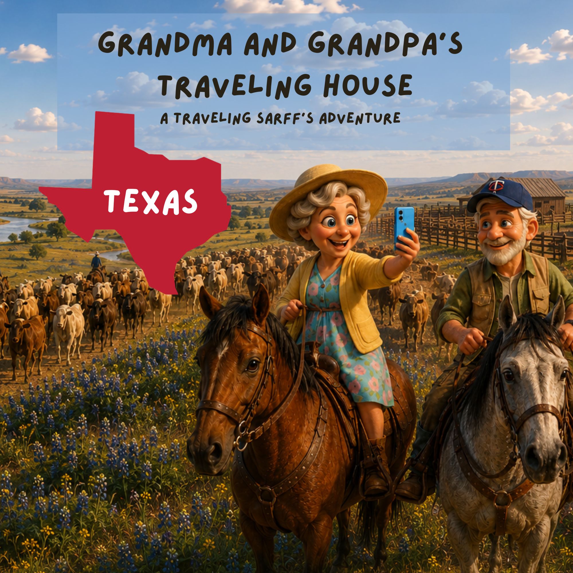 Grandma and Grandpa's Traveling House in Texas