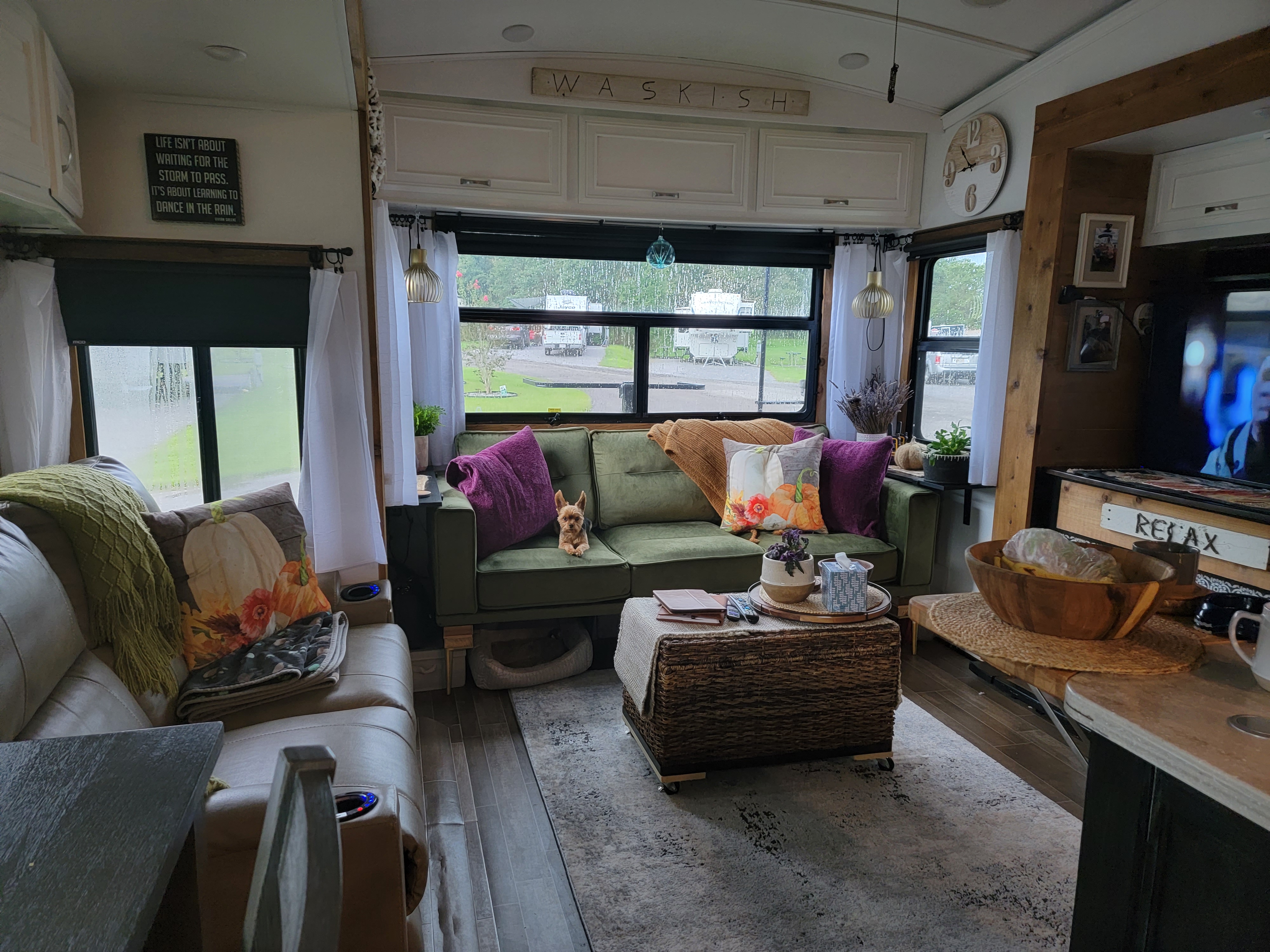 Homer living room mid update