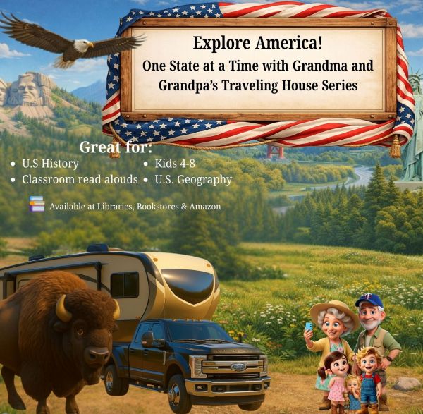 Grandma and Grandpa's Traveling House explore America image