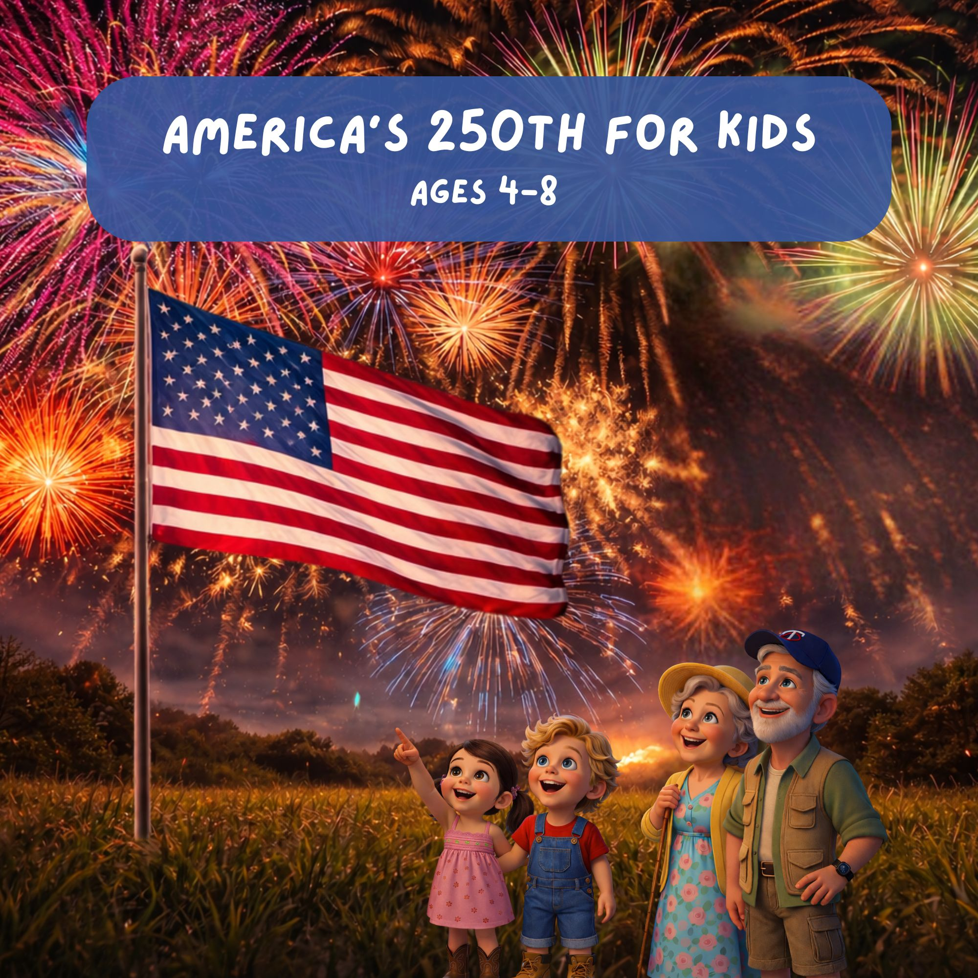 America's 250th celebration for kids