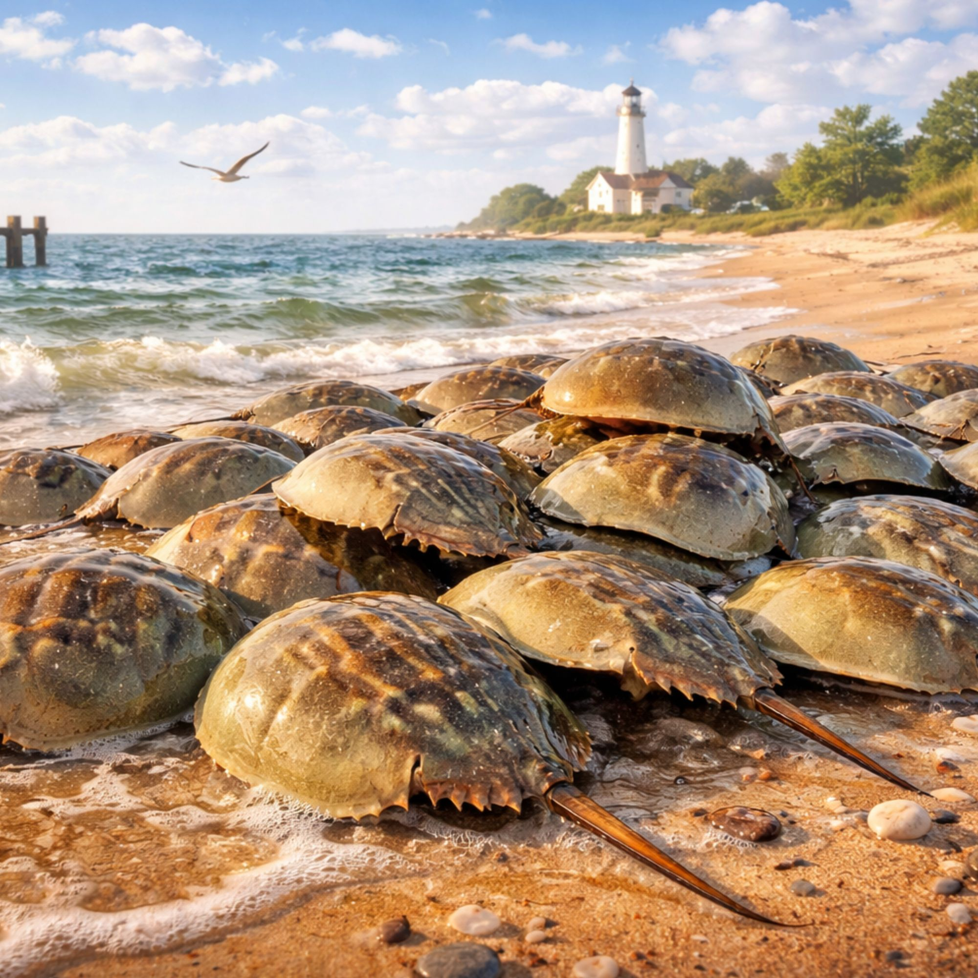 Delaware horseshoe crabs