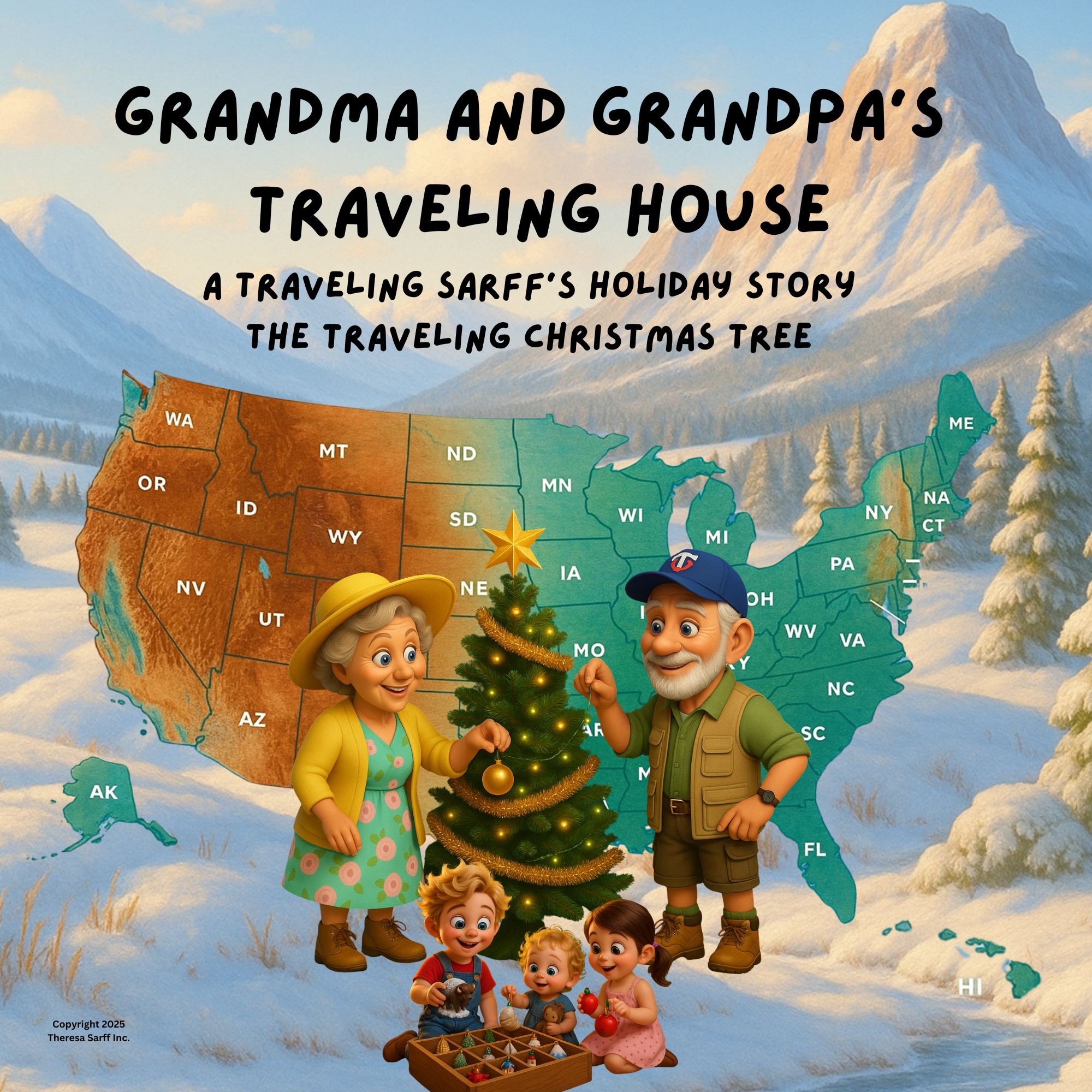 Grandma and Grandpa's Traveling House and the Traveling Christmas Tree