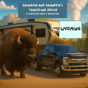Grandma and Grandpa's Traveling House in Wyoming